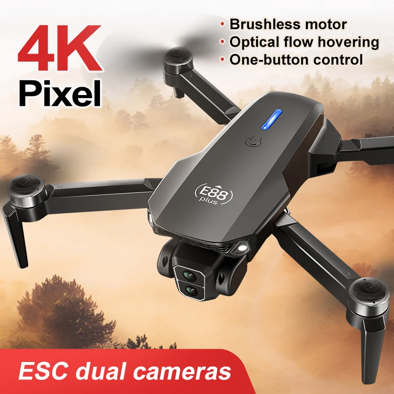 Neue E88 Plus Quadrocopter-Dro – Drone Gimbal Brushless Bewertung und Preis